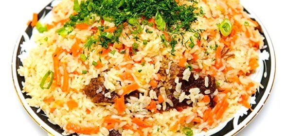 Узбекский плов с бараньим салом