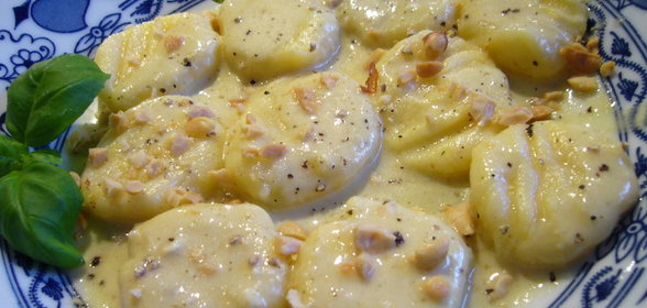 Ньокки (Gnocchi) с сырным соусом