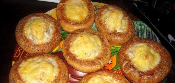 Баранки с фаршем в духовке