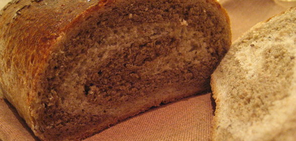 Мраморный Ржаной хлеб