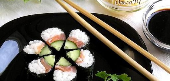 Роллы Цветок