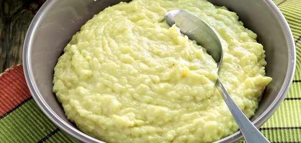 Фальшивое картофельное пюре с сыром