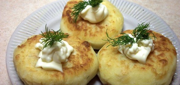 Картофельные зразы с курицей
