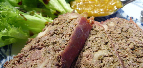 Террин из индюшиной печени