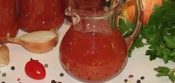 Томатно - пряный соус (Мультиварка)