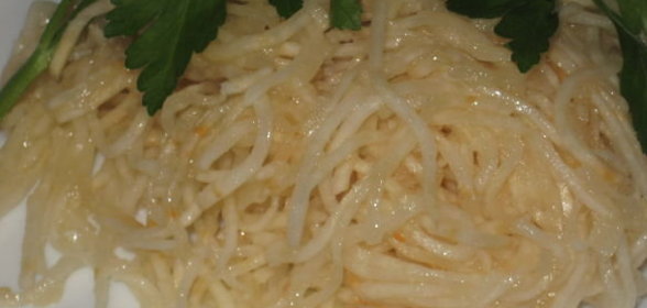 Зеленые помидоры с чесноком