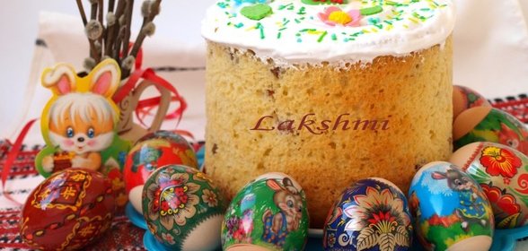 Пасхальные куличи на топлёном молоке