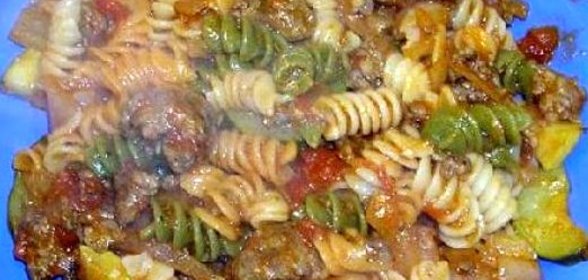 Ротини с итальянской колбасой