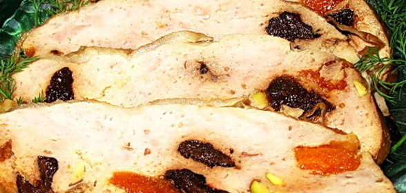 Галантин куриный, еще один