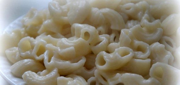 Макароны со сливочным маслом