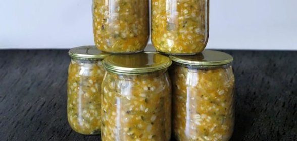 Рассольник на зиму с солеными огурцами