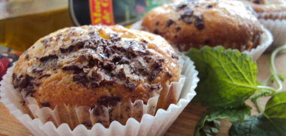 Розмариновый кекс с оливковым маслом и шоколадом