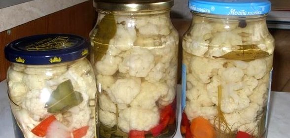 Цветная капуста консервированная
