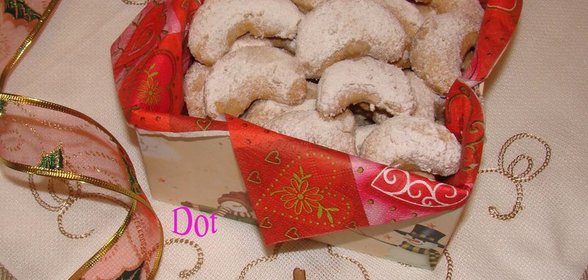 Ванильные рогалики