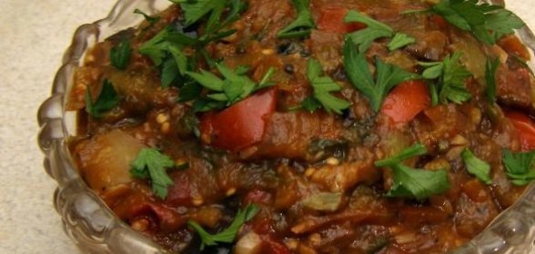 Овощная икра жареная