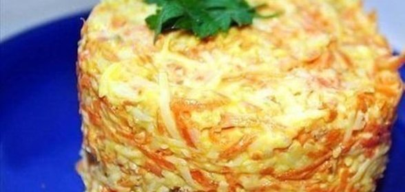 Лесные грибы с кабачками