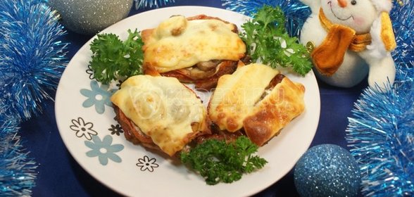 Праздничные эскалопы под пармезаном