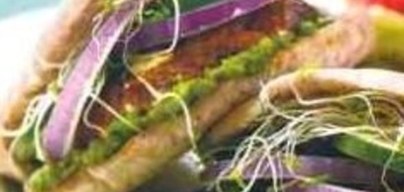 Бургеры c котлетой из баранины