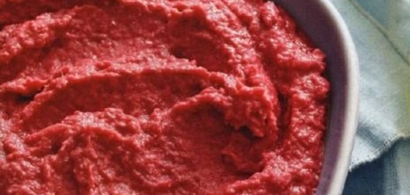 Закуска из свеклы и фасоли