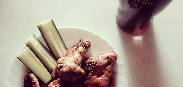 Крылья в медовой глазури в мультиварке