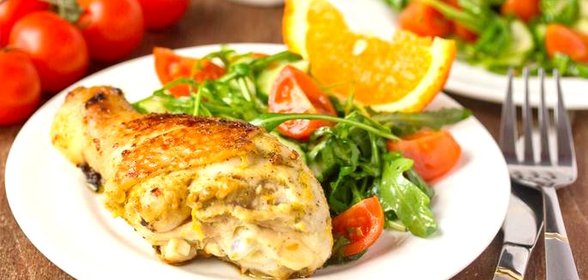 Курица в цитрусово-горчичном маринаде