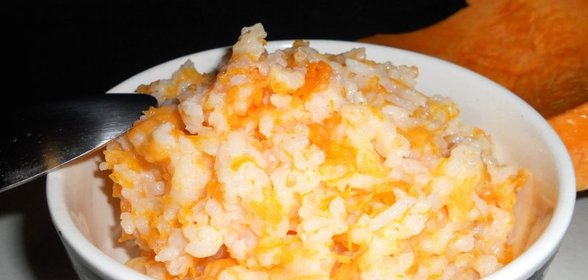 Каша тыквенная с рисом