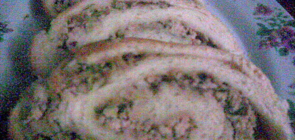 Дрожжевой РУЛЕТ с капустой и куриным фаршем