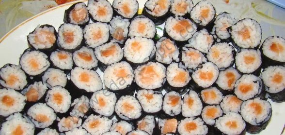 Роллы с сёмгой