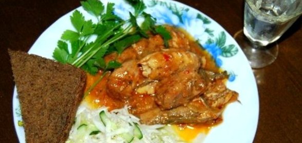 Консерва из рыбы в мультиварке