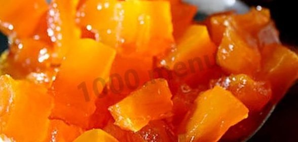 Варенье из тыквы с курагой