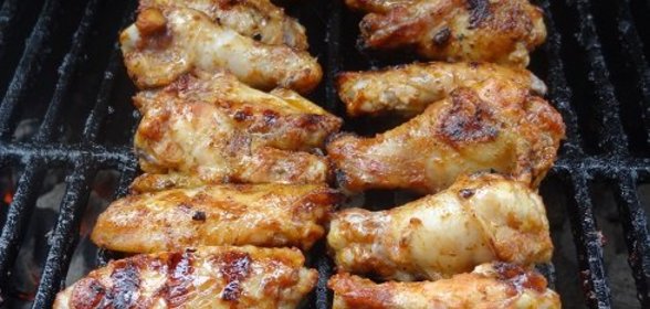 Крылья на гриле