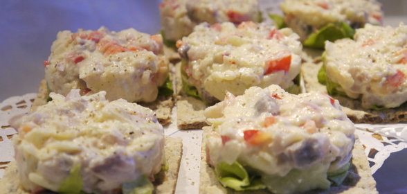 Фуршетный тартар из сельди (интерпритации на тему… Селедка)