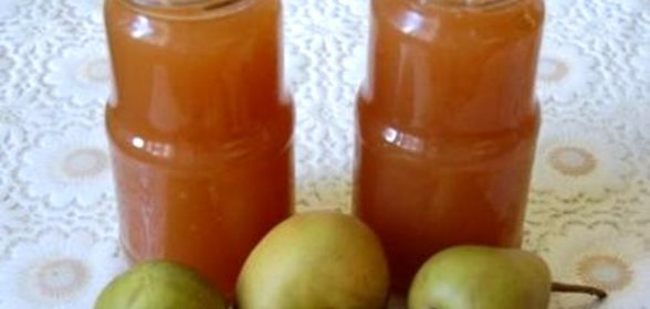Варенье из груш без воды