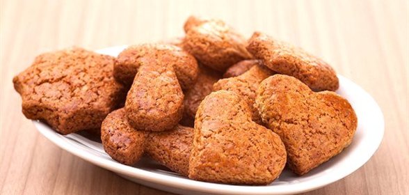 Печенье из засахаренного имбиря с пятью специями