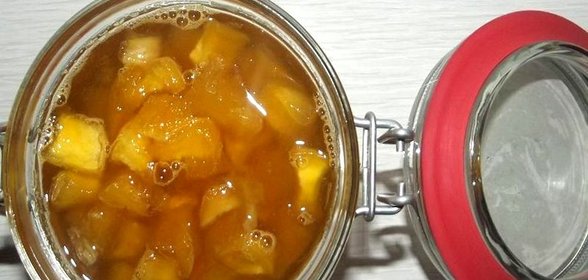 Тыква с апельсином на зиму