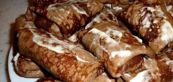 Блины из печени