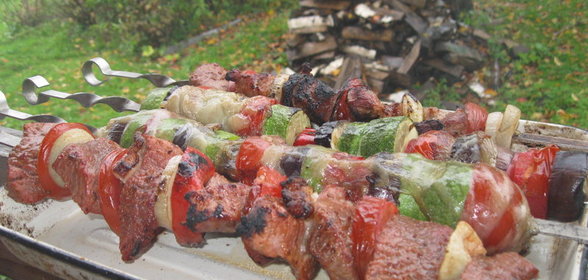 Шашлык на любой вкус или открытие осенних дачный выходных