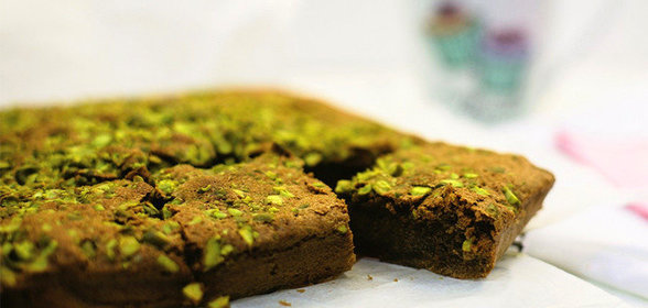 Шоколадно-малиновые пирожные