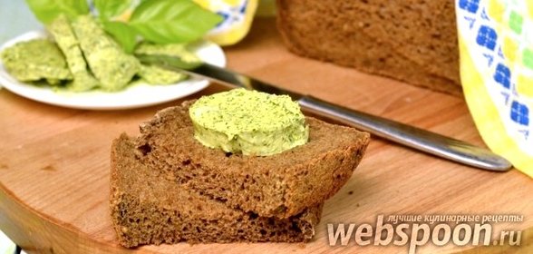 Ароматное масло с укропом и чесноком