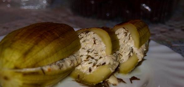 Кабачки с творогом