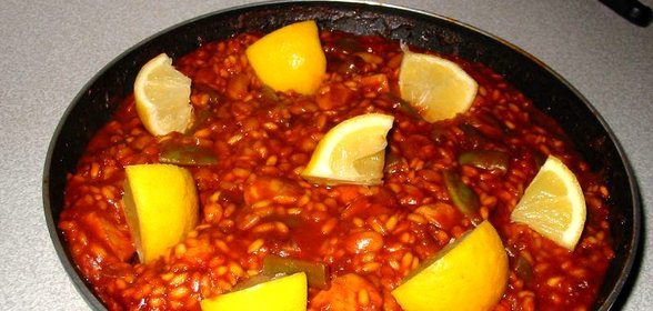 Куриная паэлья