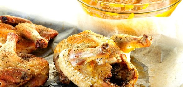 Цыпленок с кисло-сладким соусом