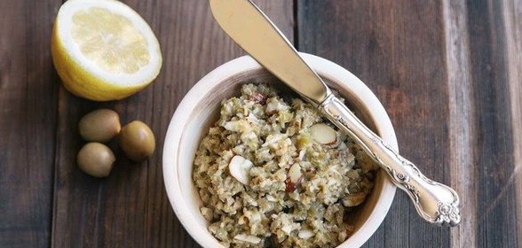 Джем из оливок и миндаля