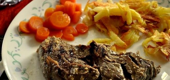 Говядина в горчичном соусе