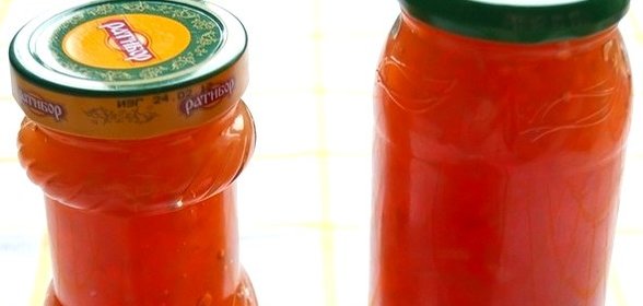 Варенье из яблок без кожуры