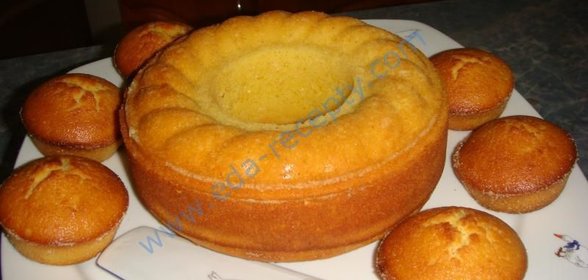 Мандариново-лимонный кекс