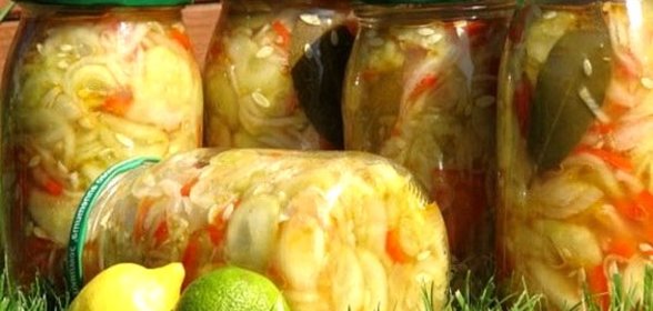 Огурцы с перцем на зиму