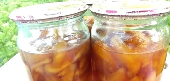 Варенье из персиков по-гречески