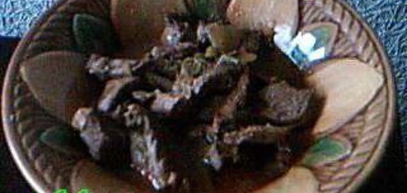 Мясо тушеное