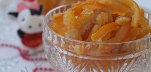 Цукаты из мандарин (мандариновой кожуры)